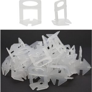 500Pcs 2mm Tile Leveling System Spacers Clips for Tile and Stone Installation